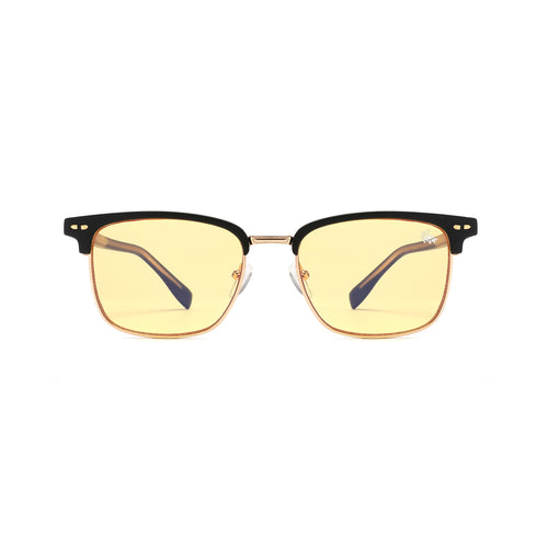Clubmaster Black | Yellow Anti Blue